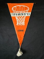 Pennant SNAIDERO Udine Basketball Pennant Original 70s/80s (A)