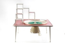 Grande Ancienne Banc À Fleurs Pour Planter Métal Jardin Terrasse Loft Vintage