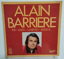 double 33 tours vinyle Alain Barrière 	Barclay – 96.049/50