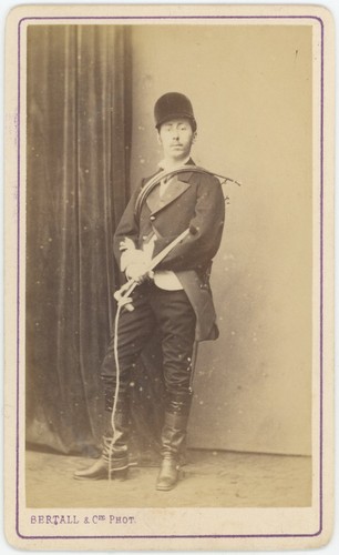 Cdv bertall cie 1874 homme - cdv,