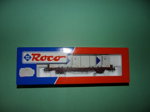 Roco wagon plat ranchers - wagon,