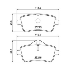 Kit De Plaquettes De Frein