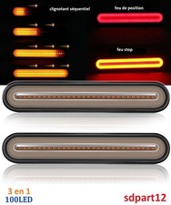 2 Feux Arrière LED 12V 24V