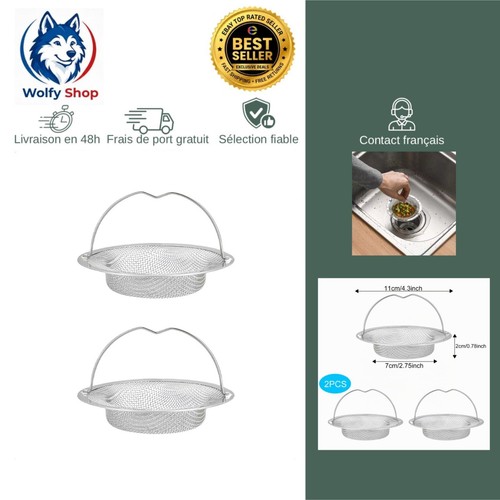 Filtre évier cuisine acier - filtre,