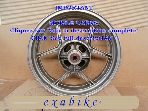 Roue arriere pour kawasaki - arriere,