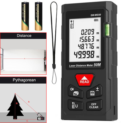 Télémètre laser numérique - télémètre,