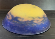 Vasque suspension pâte  verre