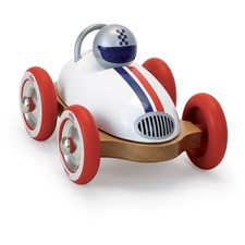 Voiture en bois massif laqué