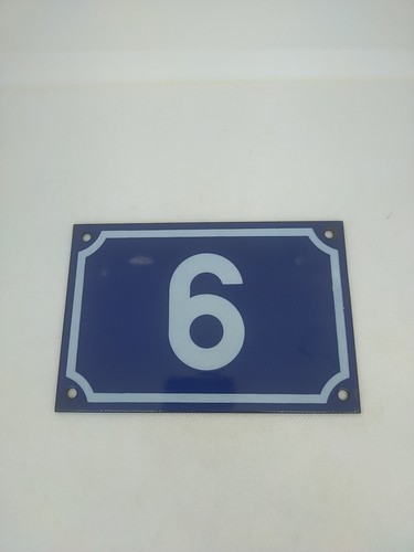 Authentique plaque émaillée - plaque,