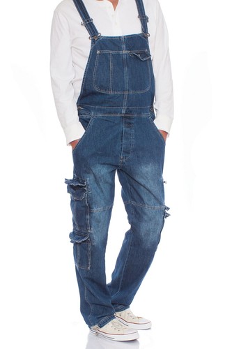 Jet lag overall jeans - overall, a