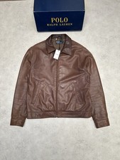 Veste Blouson en Cuir Ralph
