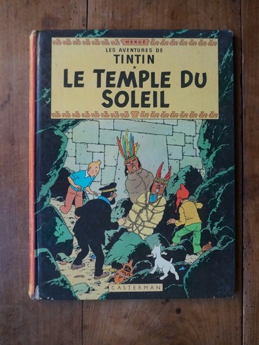 Tintin temple soleil - -le,