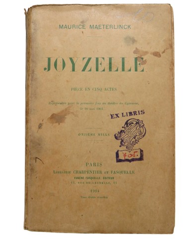 Maurice maeterlinck joyzelle - maurice,