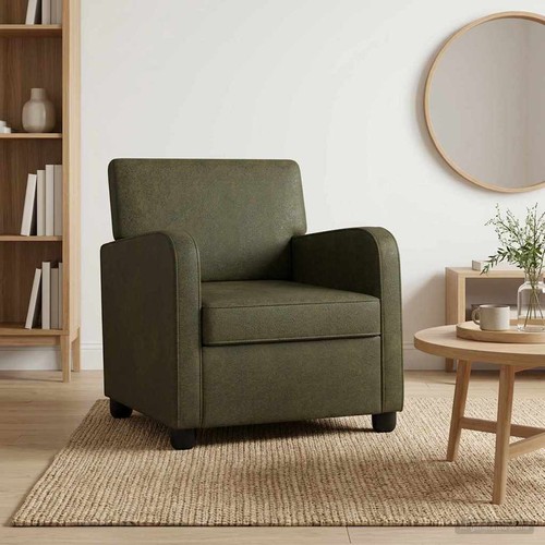 Fauteuil simili daim - de, salon