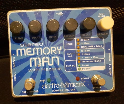 Electro harmonix stereo memory - electro-harmonix,