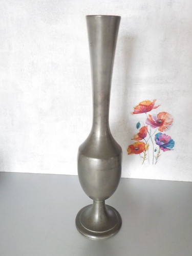 Vase soliflore étain 29 - vase,