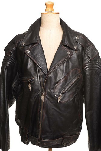 Harley davidson veste cuir 2xl - davidson,