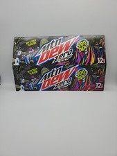EMPTY 2023 Mountain Dew Voodew Voo Dew 5 ZERO Mtn Dew 12 Pack Box DIY Display