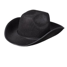 CHAPEAU DE COWBOY NOIR RODÉO