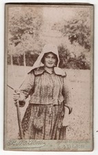 photo cdv Paysanne de Manosque