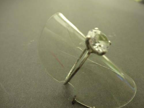 Bague argent 925 solitaire - argent,