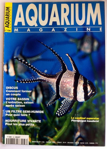 Aquarium magazine 136 - magazine, n°136