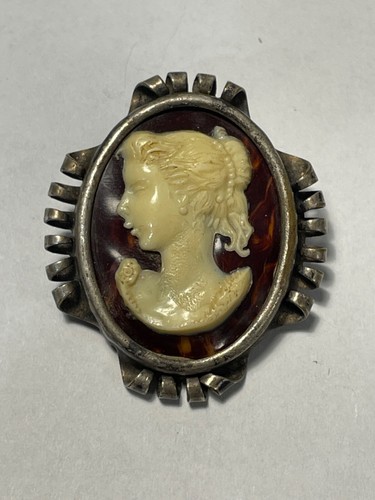 Bijoux broche argent avec - en,