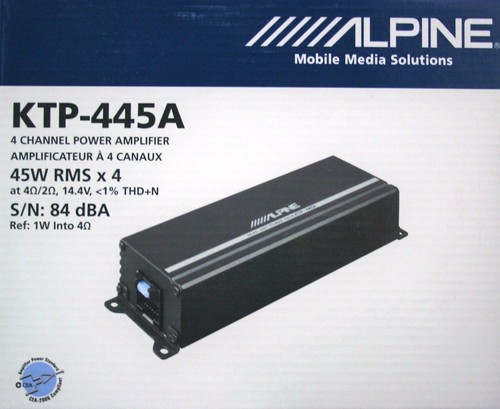 Alpine ktp 445a compact - alpine, ktp-445a