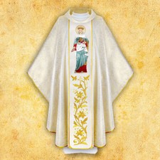 Chasuble brodée "Sainte Elisabeth"