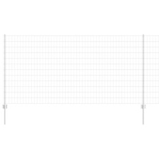 Clôture et Poteau Acier Panneaux de clôture Barrière extérieure jardin vidaXL vi