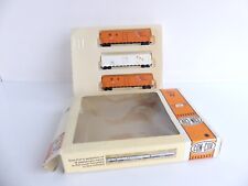 (2) CON-COR BOX OF 3 WAGONS AMERICAN TYPE COVERED REFRIGERANT