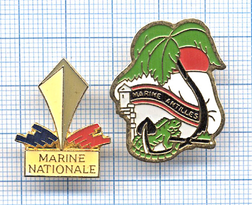 Lot pin marine nationale - 2,