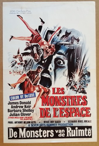 Monstres espace hammer - monstres, l'espace