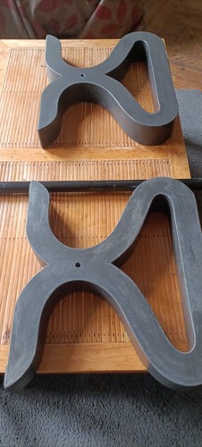 Piètement table basse en - piètement,