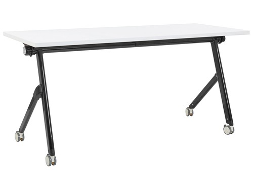 Bureau pliant rectangulaire - rectangulaire, à