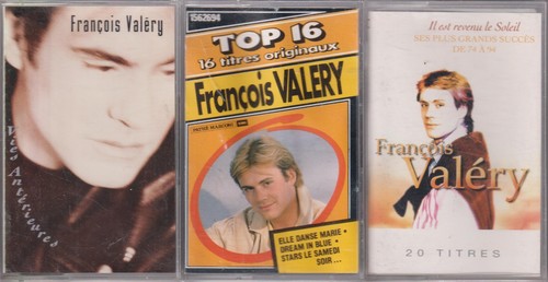 Francois valery lot 3 k7 - , de