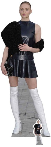 Sophie turner bottes blanches - sophie,
