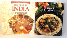 The food of India and curries & Tajines by Periplus editions