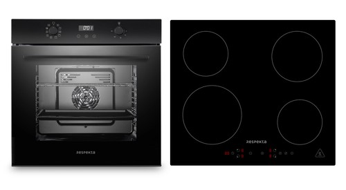 Four cuisinière cuisson - cuisinière, noir