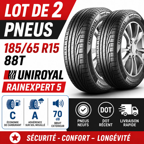 Lot pneus 185 - lot, 2