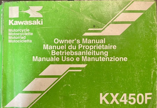 Genuine kawasaki kx450f - genuine,