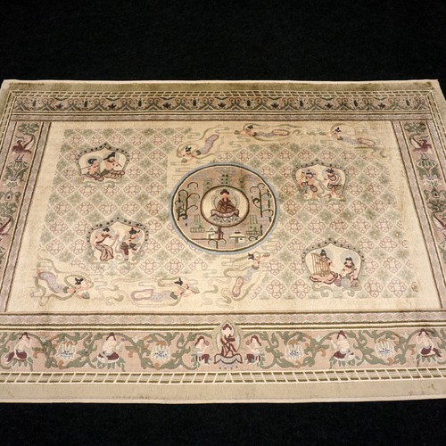 Tapis soie chine 184 - tapis, 127