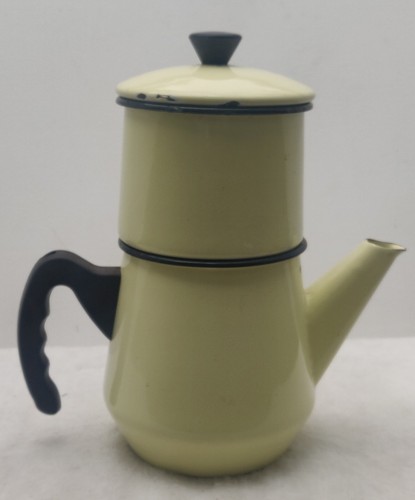 Ancienne cafetière tôle - cafetière,