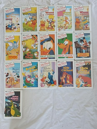 Lot vhs dvd disney - vhs, 1
