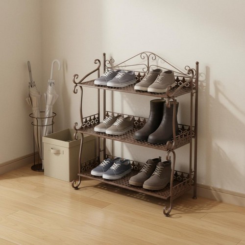 Range chaussures fer forgé - fer,