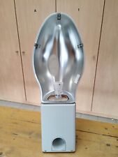 Lampe de lampadaire réverbère  design industrielle suisse Vintage TRILUX XXe