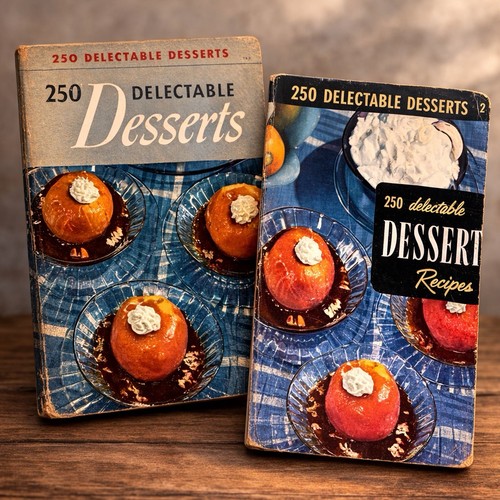 Vtg baking cookbook collection - vtg,