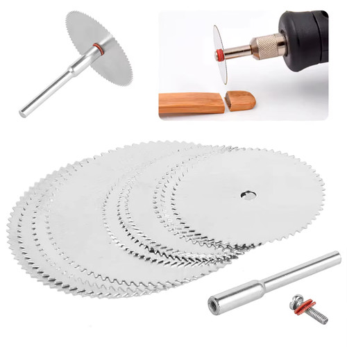 Jeu lames scie - scie, circulaire