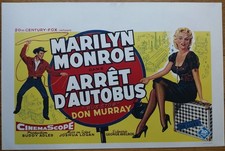 MARILYN MONROE ARRET D'AUTOBUS