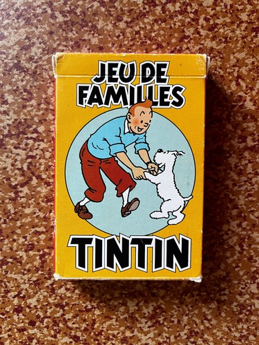 Tintin jeu de - tintin, cartes